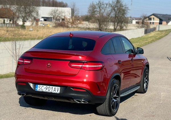 Mercedes-Benz GLE cena 269000 przebieg: 83000, rok produkcji 2017 z Częstochowa małe 497